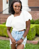 Tandy Puff Sleeve Top - White