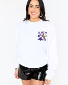 Devon Graphic Sweatshirt - Down Set Purple