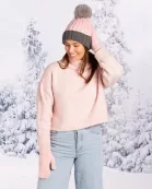 Sofia Mittens - Pink