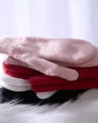 Sofia Mittens - Pink
