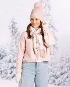 Winter Waffle Gloves - Off White