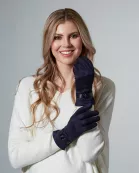 Nora Gloves - Navy