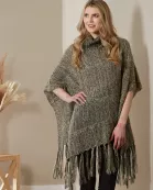 Meegan Poncho - Beige