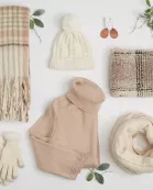 Courtney Poncho Beige