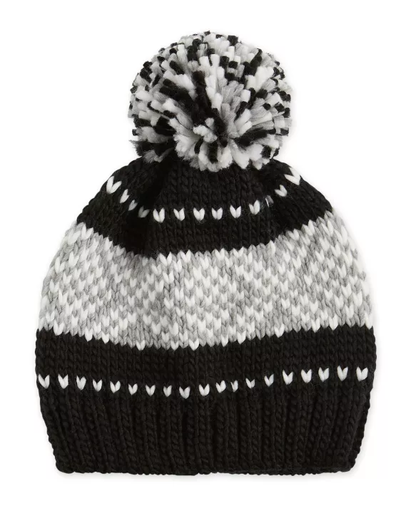 Black Nordic Beanie
