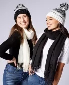 Black Nordic Beanie