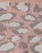 Sparkle Leopard Texting Knit Goves - Pink