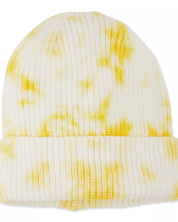 Tie-Dye Beanie - Yellow