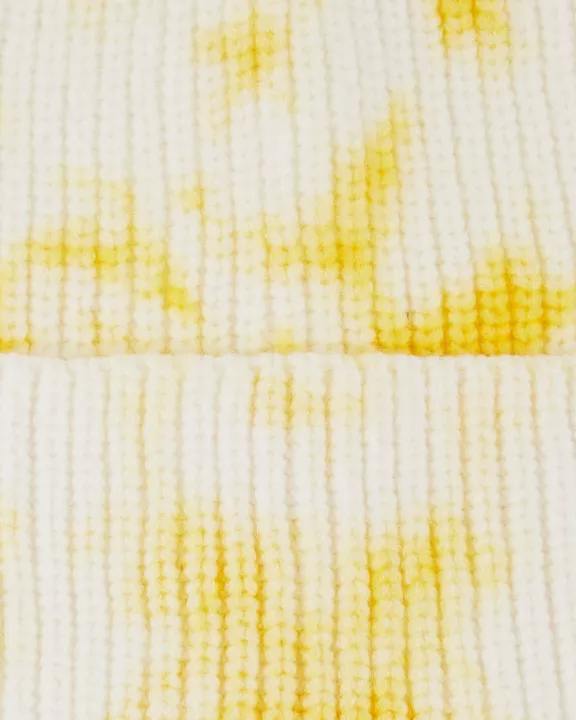 Tie-Dye Beanie - Yellow