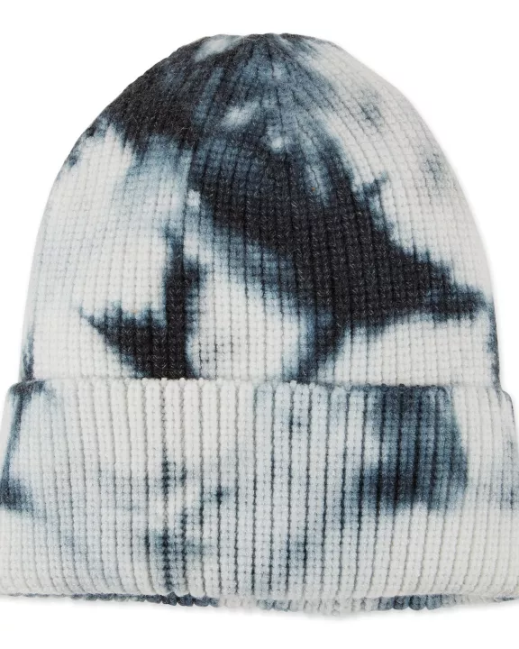 Tie-Dye Beanie - Black