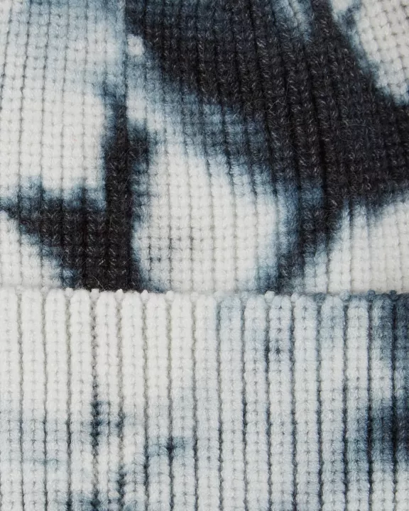 Tie-Dye Beanie - Black