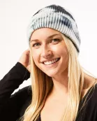 Tie-Dye Beanie - Black