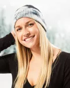 Tie-Dye Beanie - Black