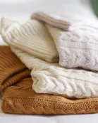 Marissa Knit Poncho - Gold