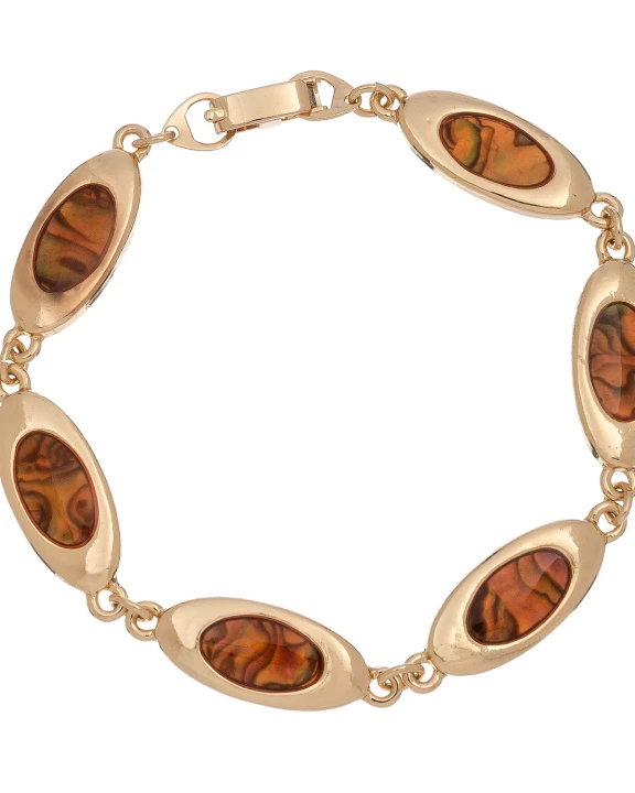 Abalone Shell Link Bracelet