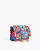 Southwest Floral Bloom Beaded Shoulder Bag
