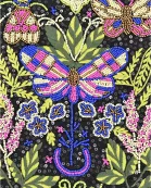 Midnight in the Garden Mini Tote