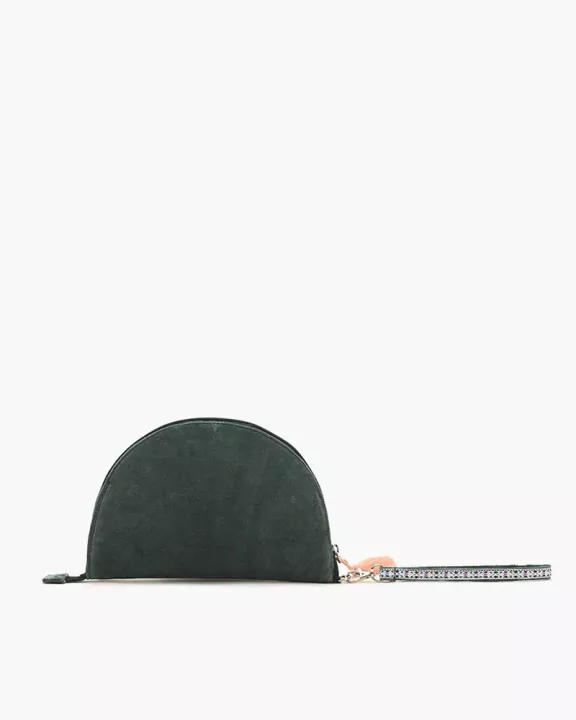 H Half Moon Wristlet