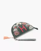 H Half Moon Wristlet