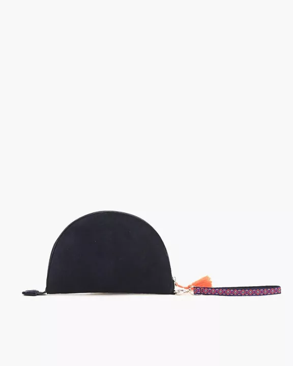 N Half Moon Wristlet