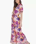 Set of 6 Leopard in Bright Forest Jumpsuit (S,M,L)