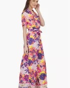 Set of 6 Leopard in Bright Forest Jumpsuit (S,M,L)