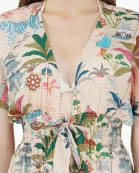Set of 6 Moku Tiger Printed Cover up (S,M,L)