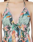 Set of 6 Palmrio Halter Dress (S,M,L)