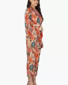 Set of 6 Alisha Leaf Printed Jumpsuit (S,M,L)