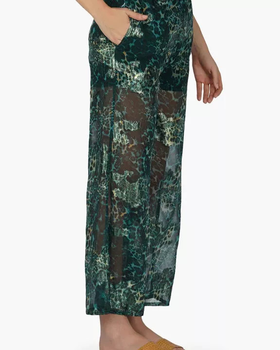 Set of 6 Nevada Tiger Lurex Beach Pants (S,M,L)
