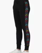 Set of 6 Black Trouser with Embroidered Side seam (S,M,L)