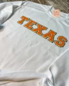 TEXAS Chenille Patch Sweatshirt