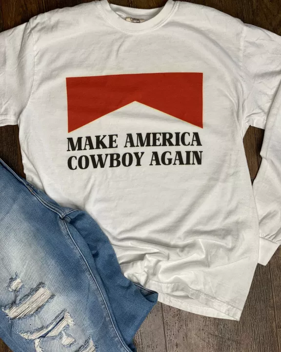 Make America Cowboy Again Graphic Tee