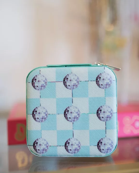 Disco Ball Square Jewelry Case