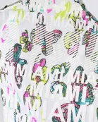 VIA FIORE Bright White Miami Beach Tote Sun-Kissed Style
