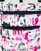VIA FIORE Crisp White Miami Beach Tote Coastal Chic Carry