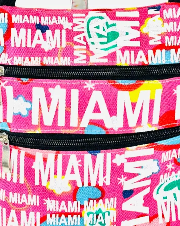 VIA FIORE Pretty Pink Miami Beach Tote Summer Style