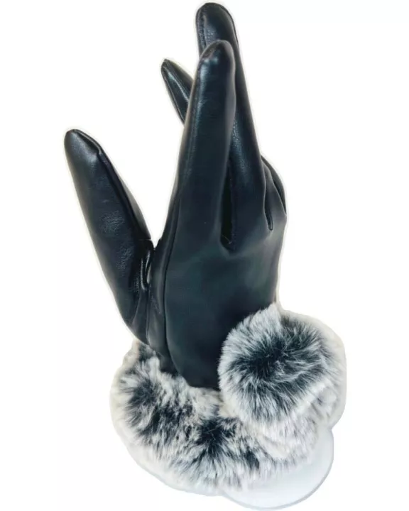 VIA FIORE Chic Winter Gloves Stylish And Versatile