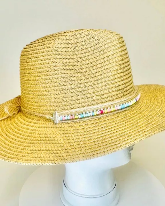 VIA FIORE Dark Brown Women's Sun Hat Chic Lightweight