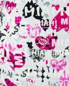 VIA FIORE Vibrant Multi Miami Beach Tote Tropical Fun Fest