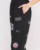 PLUS SIZE MULTI PATCHES JOGGER PANTS