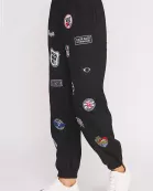 PLUS SIZE MULTI PATCHES JOGGER PANTS