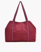 Crimson Evil Eye Tote
