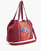 Crimson Evil Eye Tote