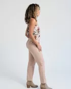 PETITE 26" SLIM STRAIGHT IN DUSTY ROSE