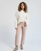 PETITE 26" SLIM STRAIGHT IN DUSTY ROSE