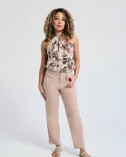 PETITE 26" SLIM STRAIGHT IN DUSTY ROSE