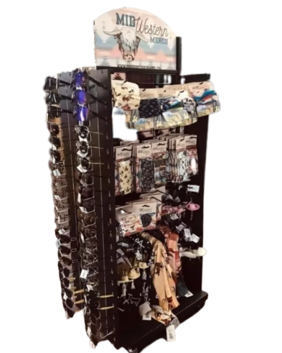 Cowboy Hat Keychain & Rearview Mirror Charm Bundle