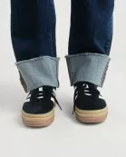 34"-30" Roll Cuff Straight Leg Jean in Bae