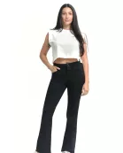 30" Better Butter Slim Boot Jean- Black